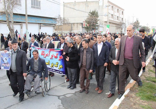 عکس&zwnj;ها و حاشیه&zwnj;های راهپیمایی ۲۲ بهمن ۹۷ استان کرمانشاه