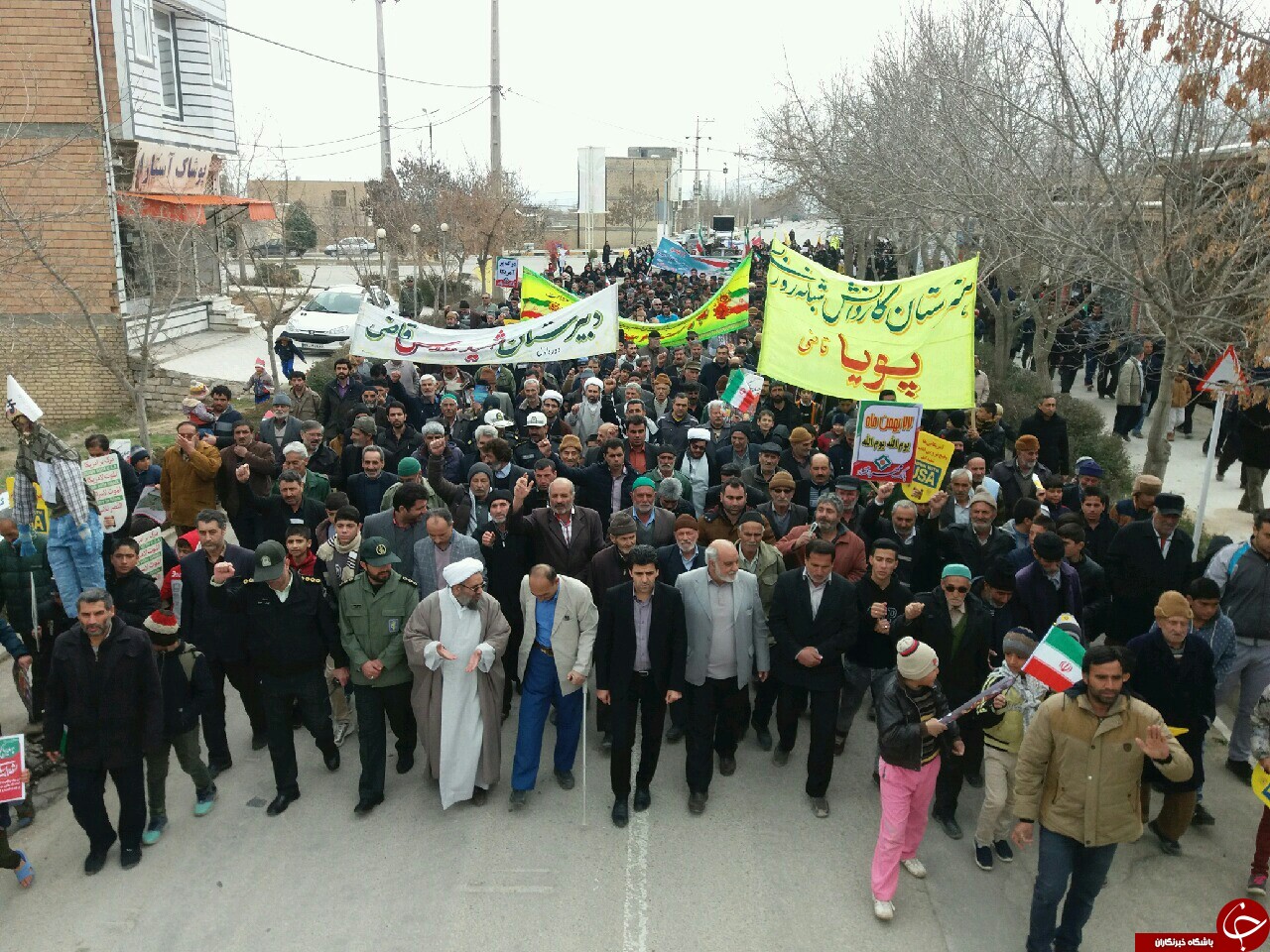 عکس&zwnj;ها و حاشیه&zwnj;های راهپیمایی ۲۲ بهمن ۹۷ استان خراسان شمالی