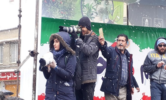 آغاز راهپیمایی ۲۲ بهمن در همدان +تصاویر