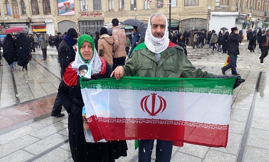 آغاز راهپیمایی ۲۲ بهمن در همدان +تصاویر