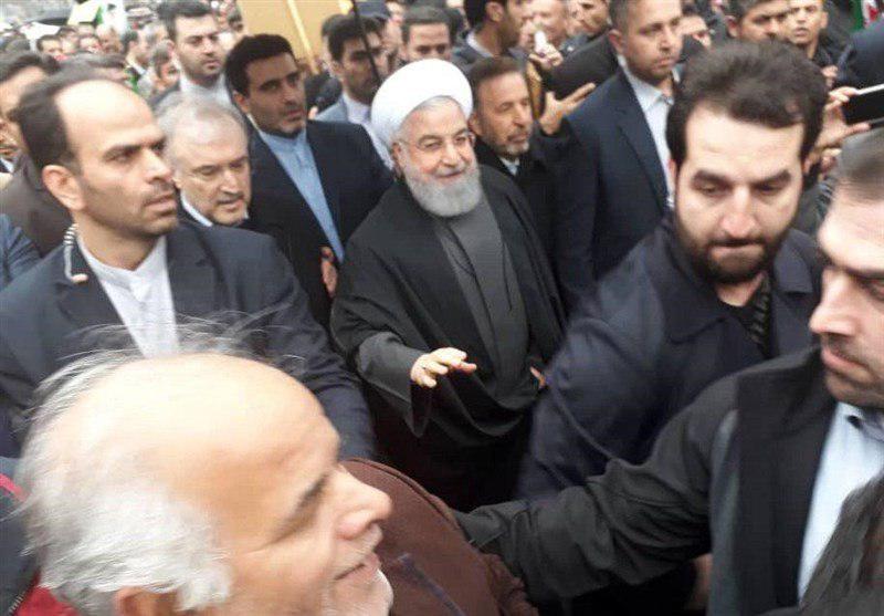 تصاویری از حضور چهره ها در راهپیمایی ۲۲ بهمن ۹۷ +تصاویر