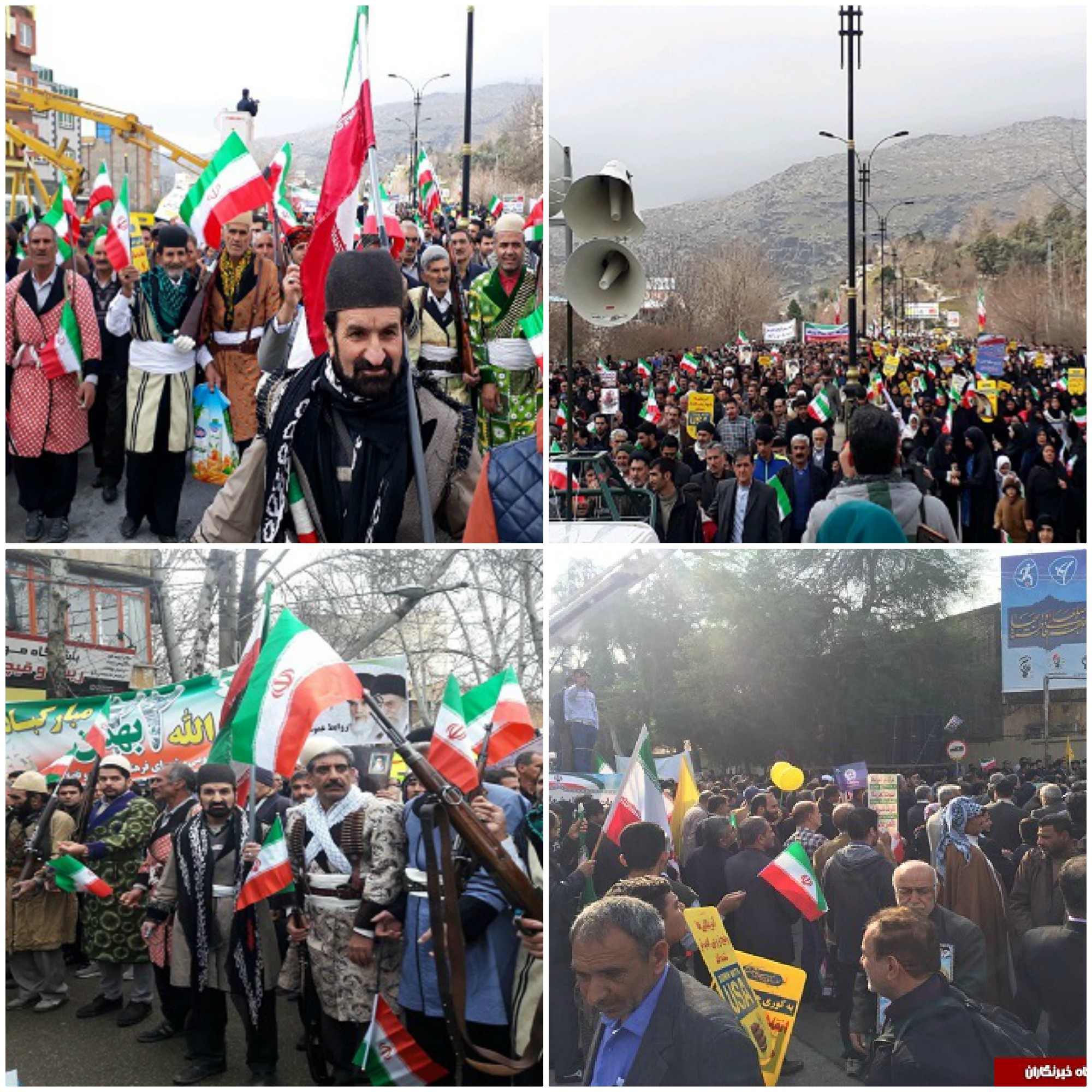 راهپیمایی ۲۲ بهمن ۹۷ در سراسر کشور