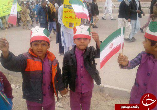 عکس&zwnj;ها و حاشیه&zwnj;های راهپیمایی ۲۲ بهمن ۹۷ در استان سیستان و بلوچستان