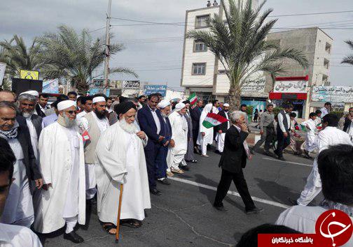 عکس&zwnj;ها و حاشیه&zwnj;های راهپیمایی ۲۲ بهمن ۹۷ در استان سیستان و بلوچستان
