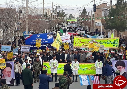 عکس و حاشیه های  راهپیمایی ۲۲ بهمن ۹۷ در خراسان جنوبی