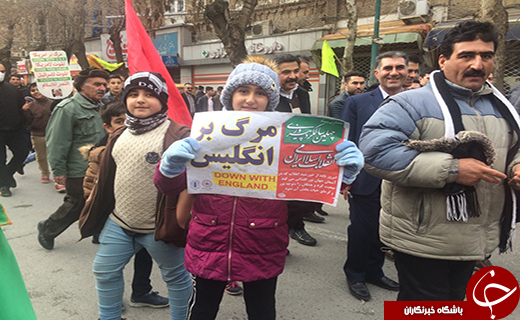 عکس&zwnj;ها و حاشیه&zwnj;های راهپیمایی ۲۲ بهمن ۹۷ شهرستان مهاباد
