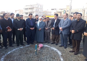پروژه خانه تکواندوی شهرستان مریوان  کلنگ زنی شد