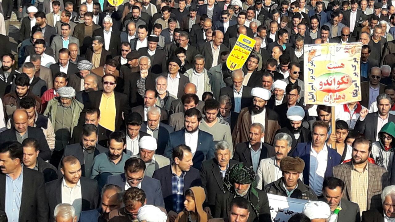 شکوه چهل سالگی شهرستان مرزی دهلران+تصاویر
