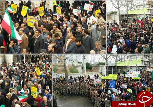 عکس&zwnj;ها و حاشیه&zwnj;های راهپیمایی ۲۲ بهمن ۹۷ در استان گلستان