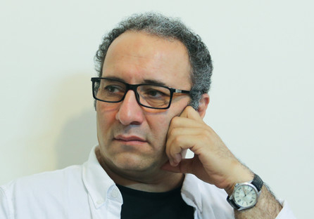 رضا میرکریمی در راهپیمایی ۲۲ بهمن +تصویر