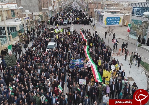 عکس و حاشیه های  راهپیمایی ۲۲ بهمن ۹۷ در شهرستان های خراسان جنوبی