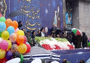 عکس ها و حاشیه های راهپیمایی  ۲۲ بهمن ۹۷ در شهر همدان + تصاویر