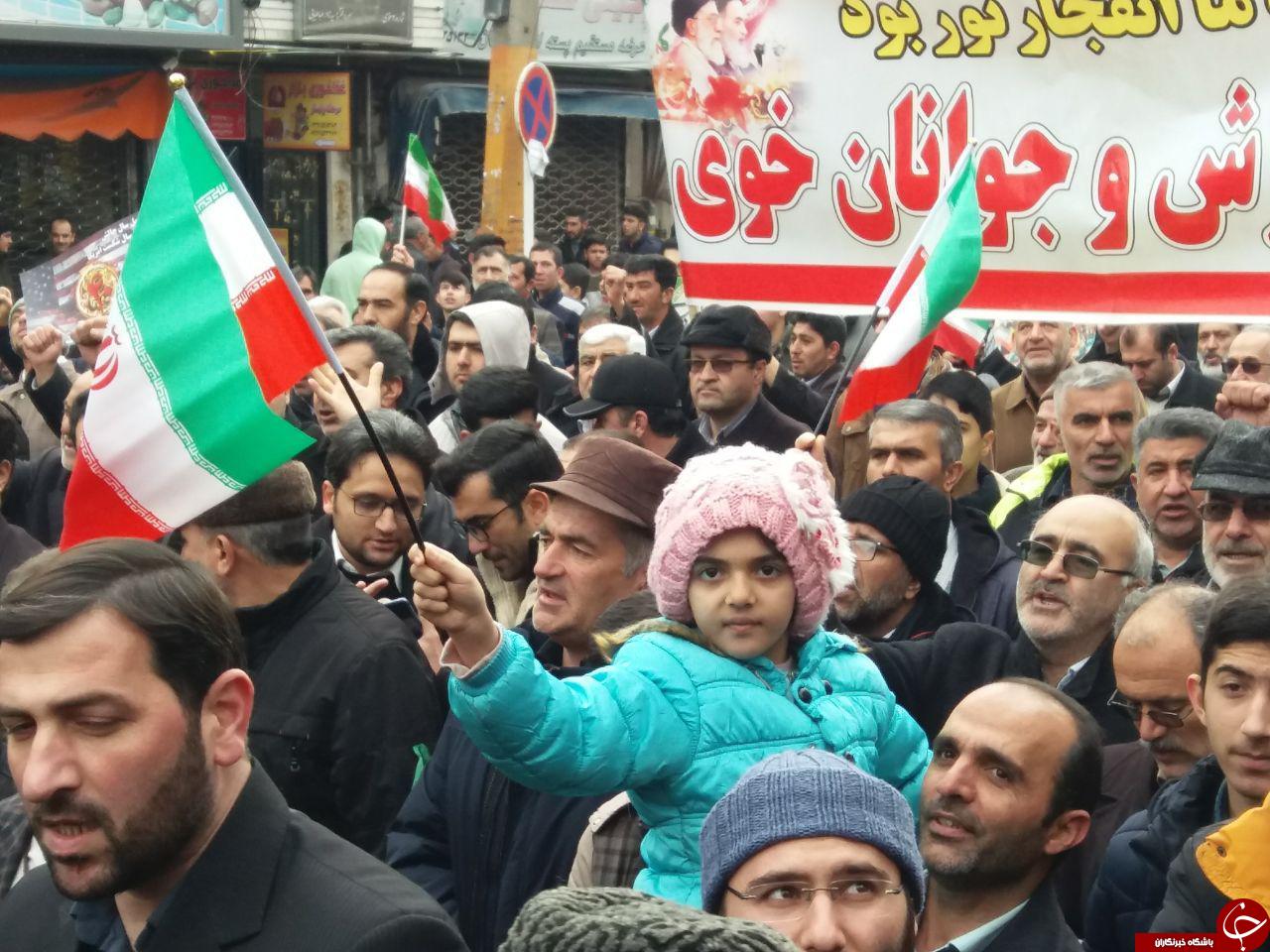 راهپیمایی ۲۲ بهمن در شهرستان&zwnj;های آذربایجان غربی
