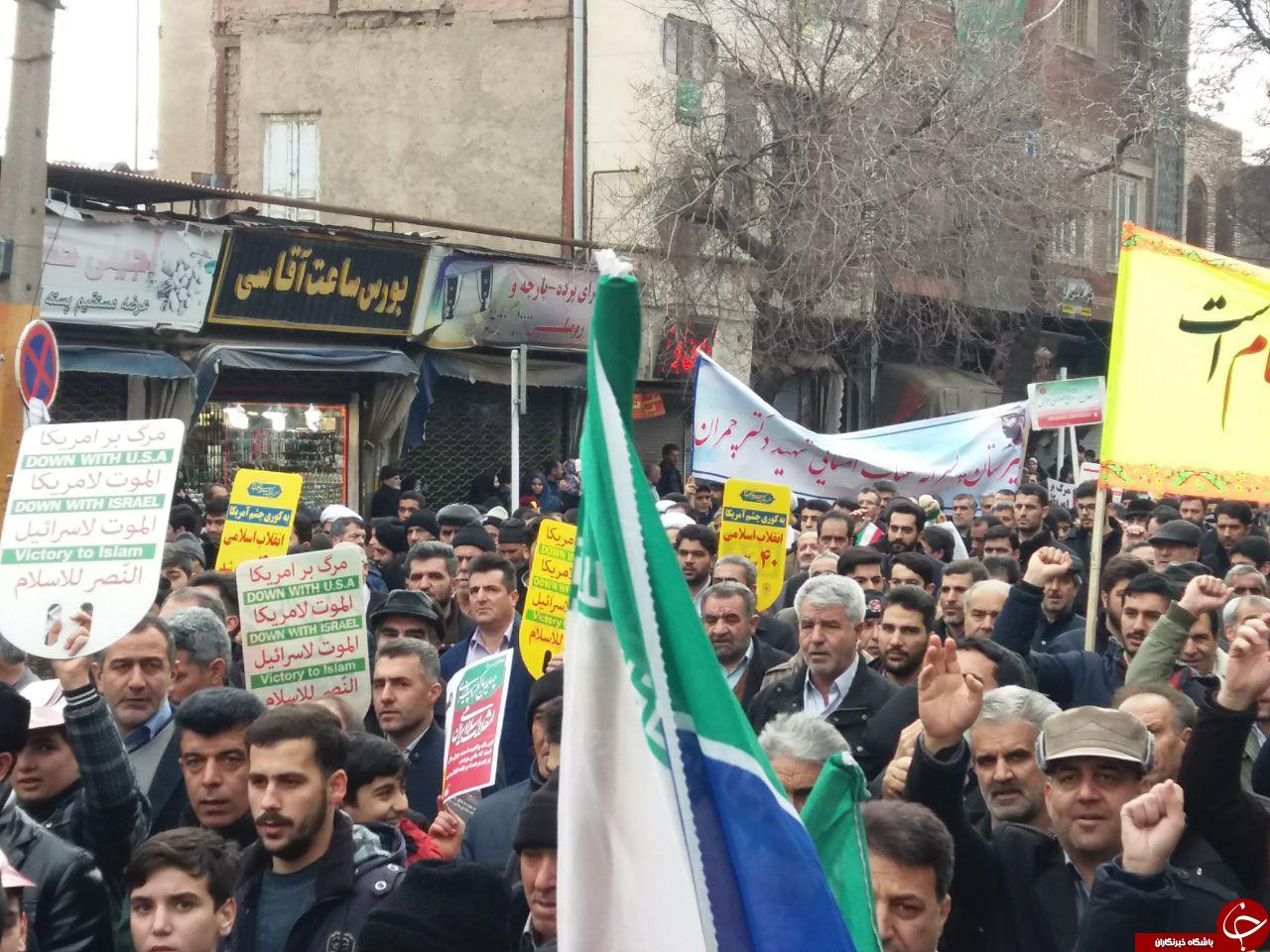 راهپیمایی ۲۲ بهمن در شهرستان&zwnj;های آذربایجان غربی