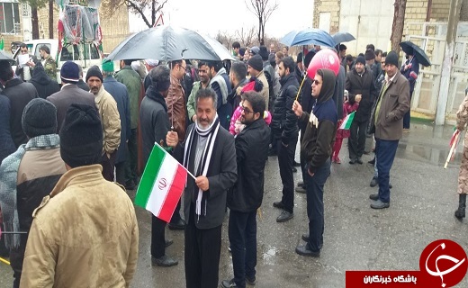 حضور پرشور مردم شهرستان&zwnj;های یزد در راهپیمایی ۲۲ بهمن ۹۷+تصاویر