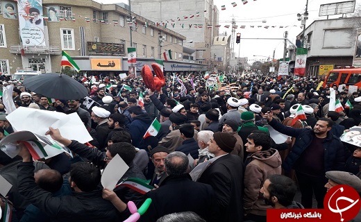 عکس&zwnj;ها و حاشیه&zwnj;های راهپیمایی ۲۲ بهمن ۹۷ استان قم