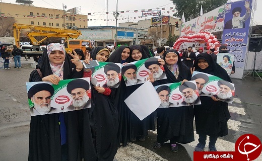 عکس&zwnj;ها و حاشیه&zwnj;های راهپیمایی ۲۲ بهمن ۹۷ استان قم