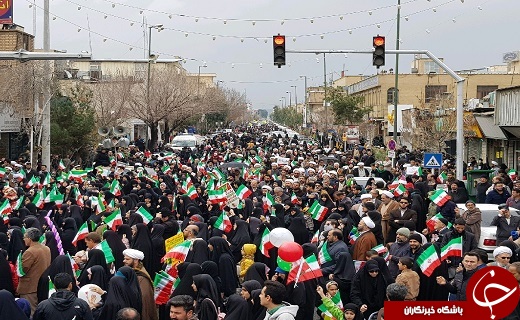 عکس&zwnj;ها و حاشیه&zwnj;های راهپیمایی ۲۲ بهمن ۹۷ استان قم