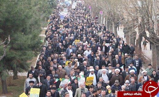 راهپیمایی ۲۲ بهمن در شهرستان&zwnj;های آذربایجان غربی