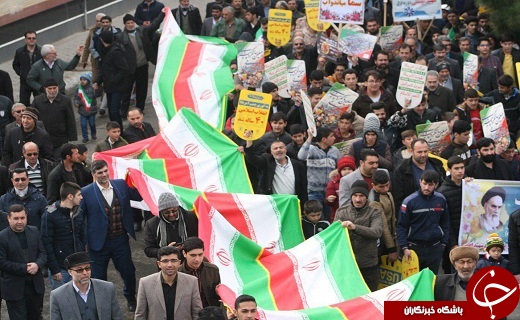 راهپیمایی ۲۲ بهمن در شهرستان&zwnj;های آذربایجان غربی