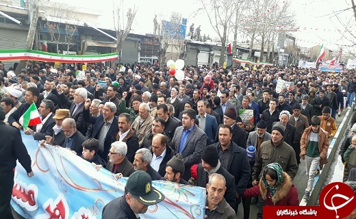 راهپیمایی ۲۲ بهمن در شهرستان&zwnj;های آذربایجان غربی