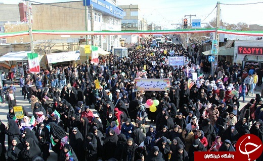 راهپیمایی ۲۲ بهمن در شهرستان&zwnj;های آذربایجان غربی