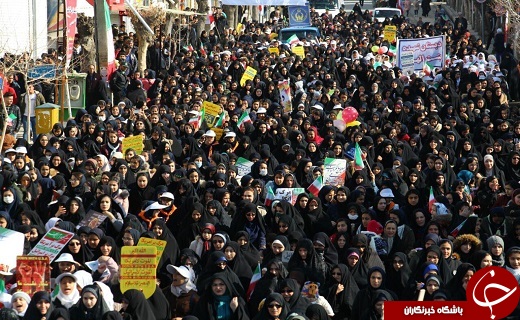 راهپیمایی ۲۲ بهمن در شهرستان&zwnj;های آذربایجان غربی