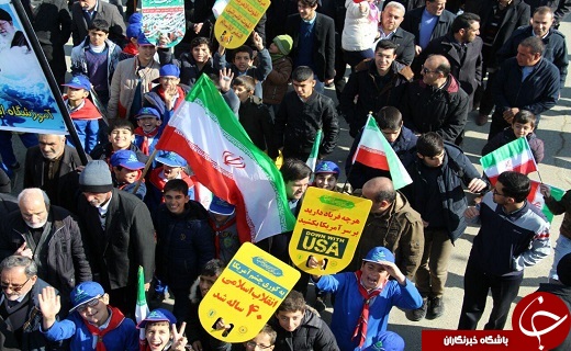 راهپیمایی ۲۲ بهمن در شهرستان&zwnj;های آذربایجان غربی