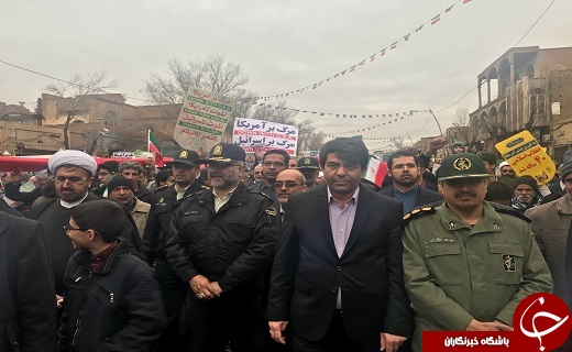 حماسه ای دیگر از وحدت و همبستگی مردم دارالعباده یزد در فجر۹۷ +تصاویر