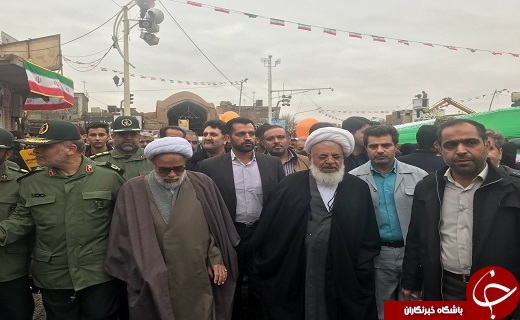 حماسه ای دیگر از وحدت و همبستگی مردم دارالعباده یزد در فجر۹۷ +تصاویر