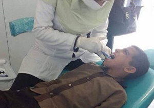 فعالیت گروه جهادی جامعه پزشکی در روستای تخته جان