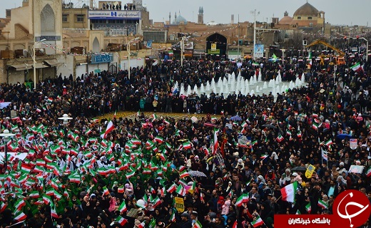 حماسه ای دیگر از وحدت و همبستگی مردم دارالعباده یزد در فجر۹۷ +تصاویر