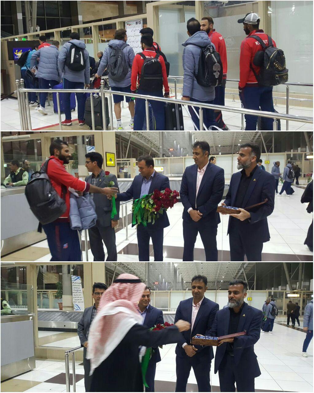 استقبال ذوبی ها از کاروان الکویت