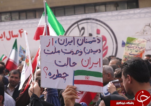 راهپیمایی مردم غیور و انقلابی در جای جای خوزستان+تصاویر