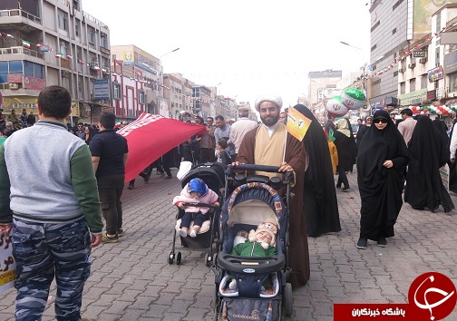 راهپیمایی مردم غیور و انقلابی در جای جای خوزستان+تصاویر