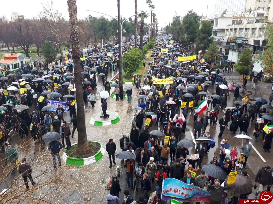حماسه مردم استان فارس در چهلمین بهار پیروزی انقلاب