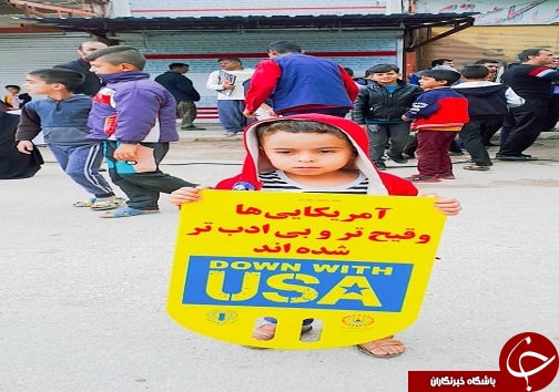 حضور مردم حمیدیه تیر خلاص بر دل دشمنان ایران زد+تصاویر