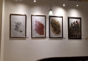 برپایی نمایشگاه آثار خوشنویسی  در سنندج