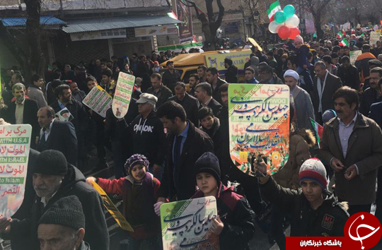 عکس و حاشیه&zwnj;های راهپیمایی ۲۲ بهمن ۹۷