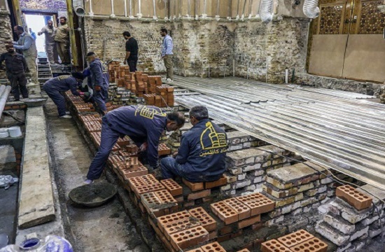 کتیبه قرآنی عصر قاجار در کاظمین مرمت می&zwnj;شود