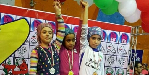 اولین نونهال صعودکننده ماده سرطناب در طبیعت جهان/ آرزویم کسب مدال طلای المپیک است