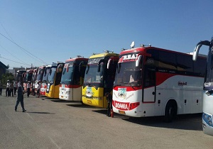 اعزام کاروان راهیان نوربیجار به مناطق عملیاتی جنوب کشور