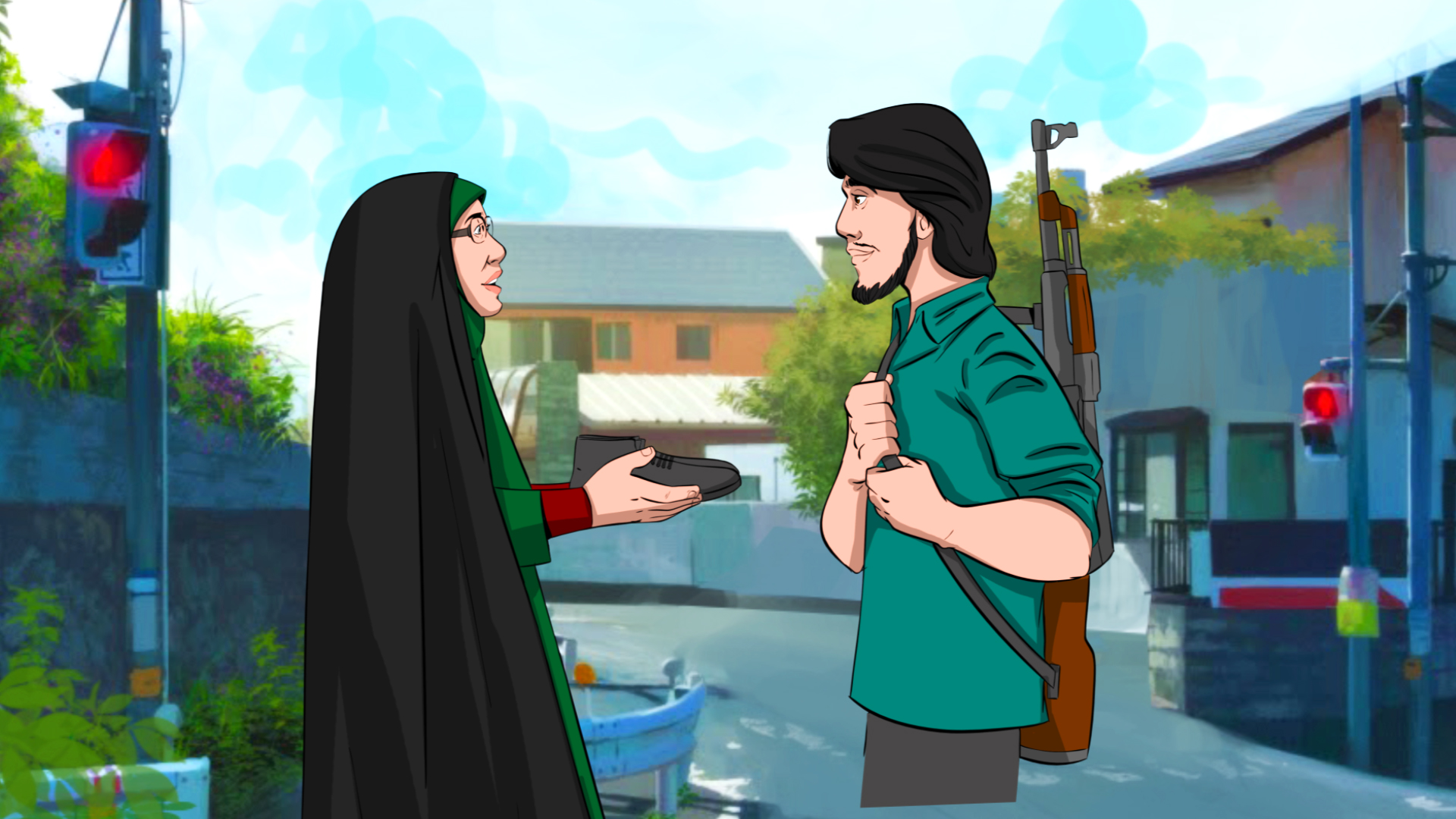 زندگی شهید عماد مغنیه در یک انیمیشن کوتاه +تصاویر