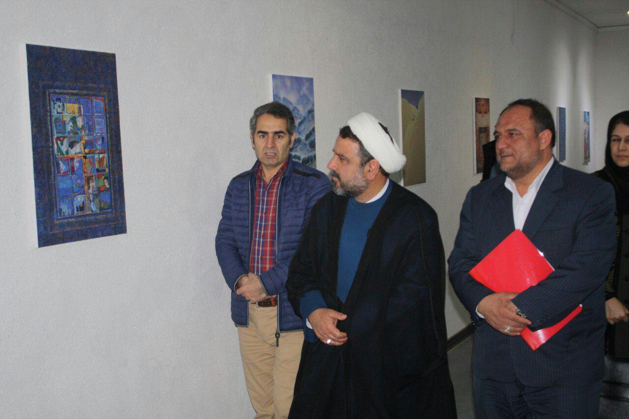 فتتاح نمایشگاه هنر&zwnj;های تجسمی با عنوان &laquo;۴۰ نمایشگاه، ۴۰ شهر&raquo;