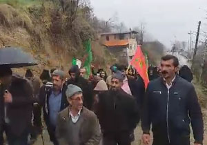 راهپیمایی ۲۲ بهمن در دهستان فیروزجاده + فیلم