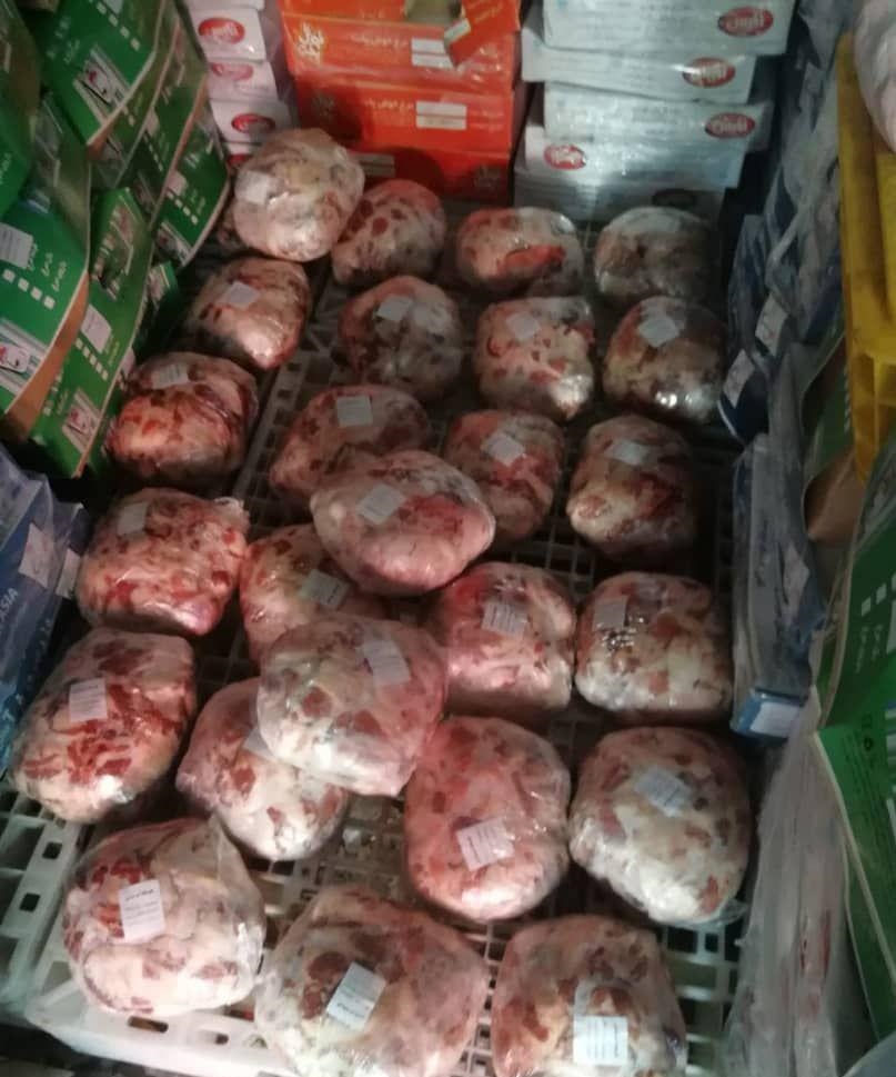کشف بیش از ۴ هزار کیلوگرم گوشت احتکار شده در غرب تهران