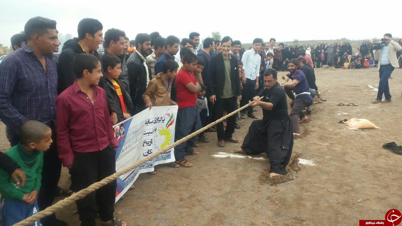 جشنواره بازی های بومی و محلی در روستای قائم آباد نرماشیر + تصاویر