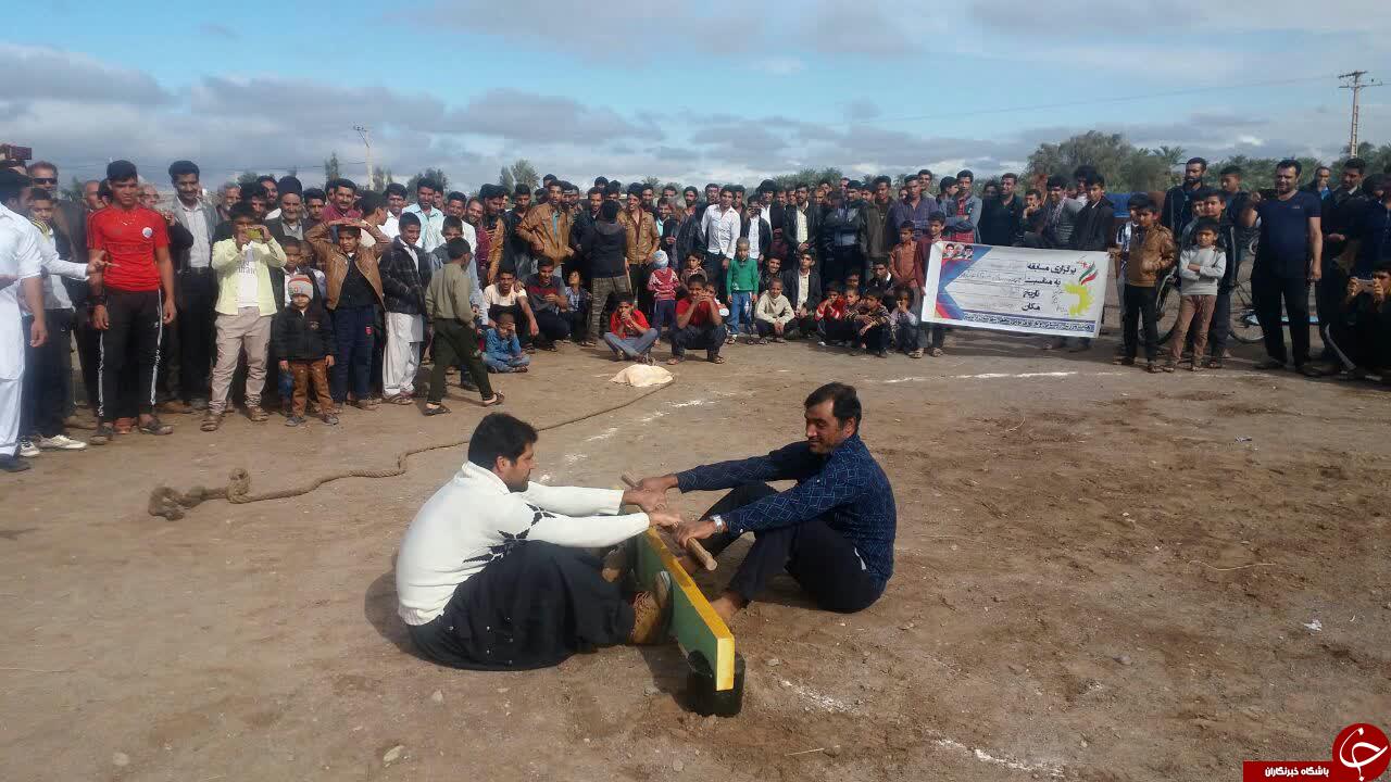 جشنواره بازی های بومی و محلی در روستای قائم آباد نرماشیر + تصاویر