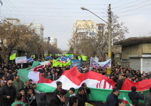 حضور پرشکوه و به یادماندنی مهابادی‌ها در جشن انقلاب