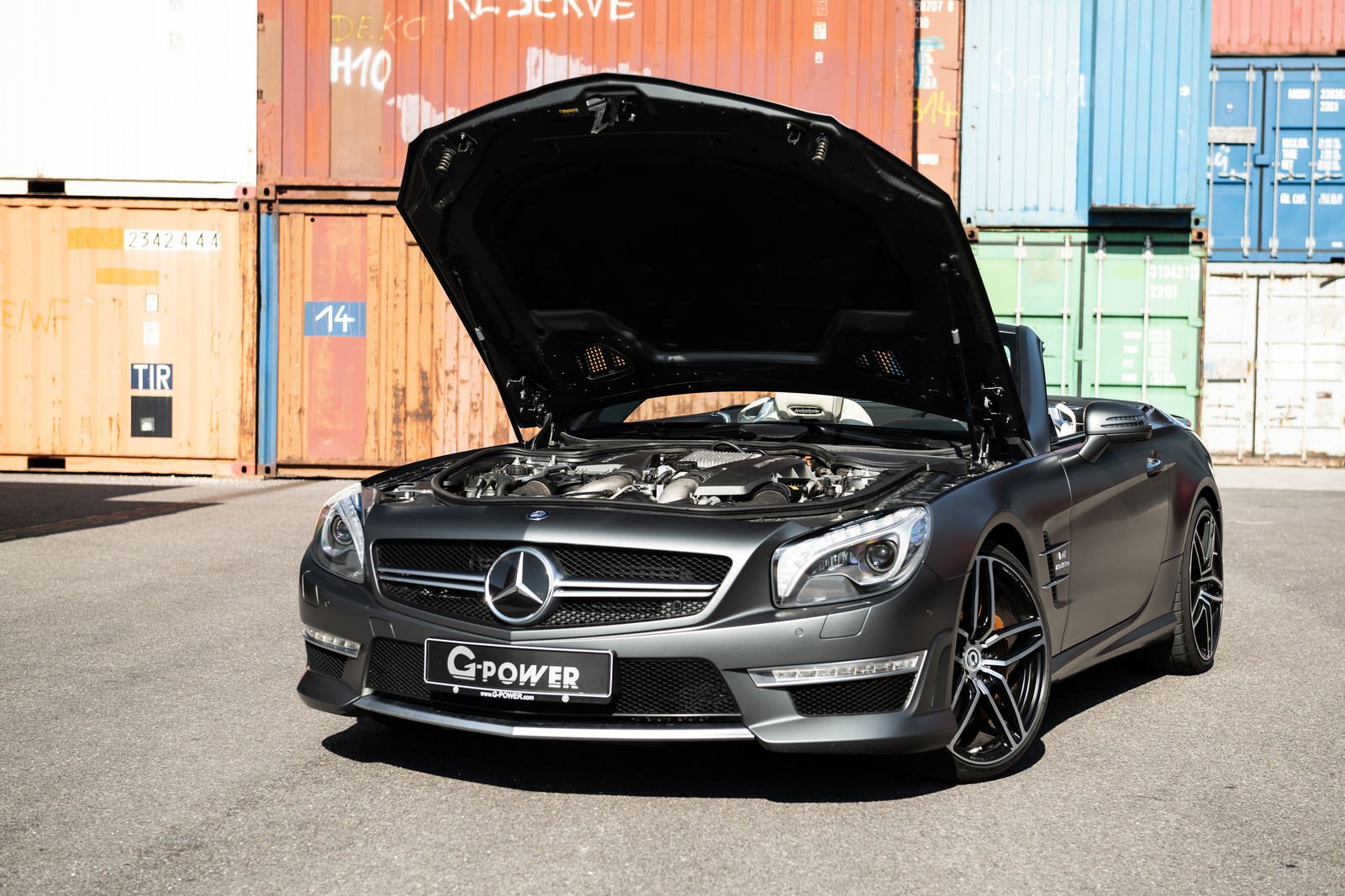 نیروگاه ۸۰۰ اسب&zwnj;بخاری شرکت G. پاور بر روی مرسدس SL63 AMG +تصاویر